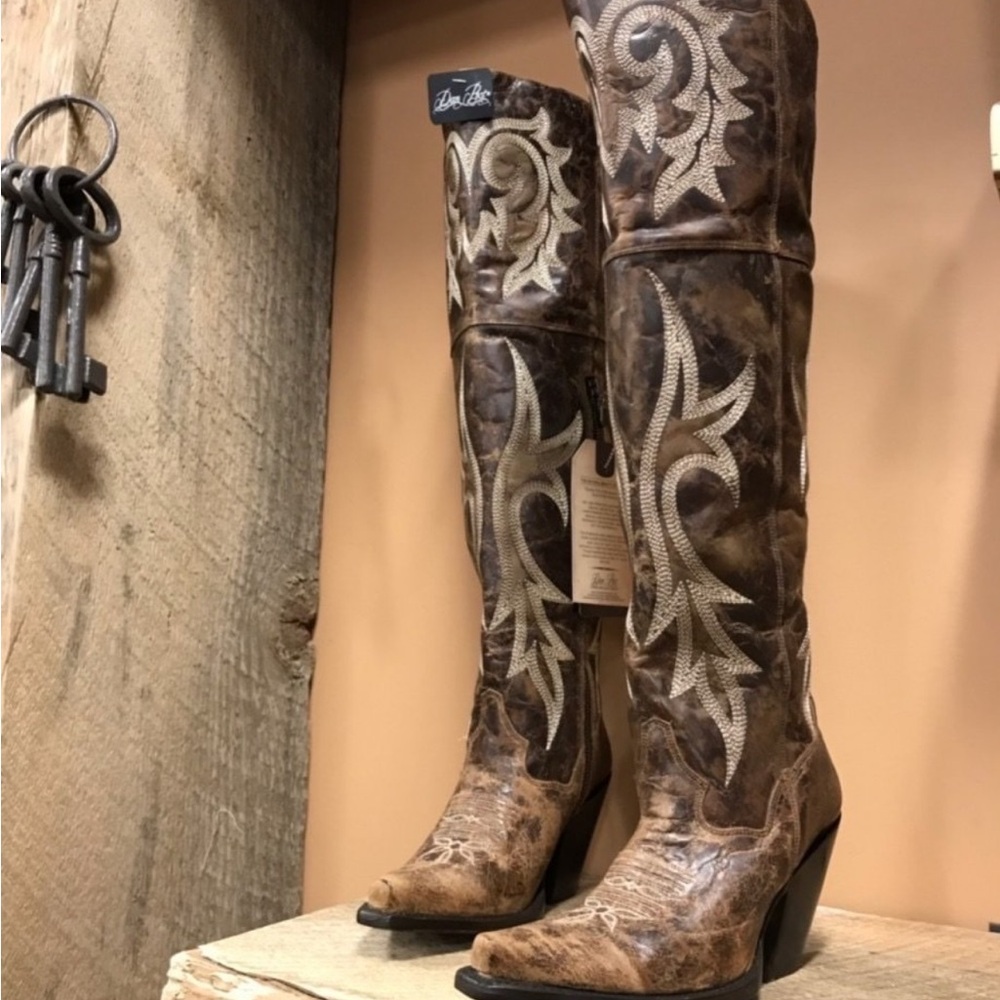 Dan post jilted western boots